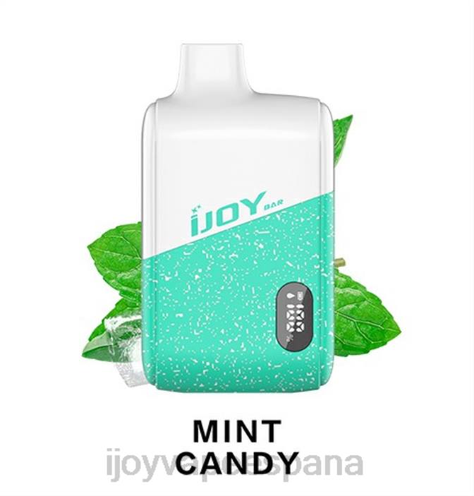 iJOY Bar IC8000 desechable N2R6187 caramelo de menta | iJOY Bar Sabores