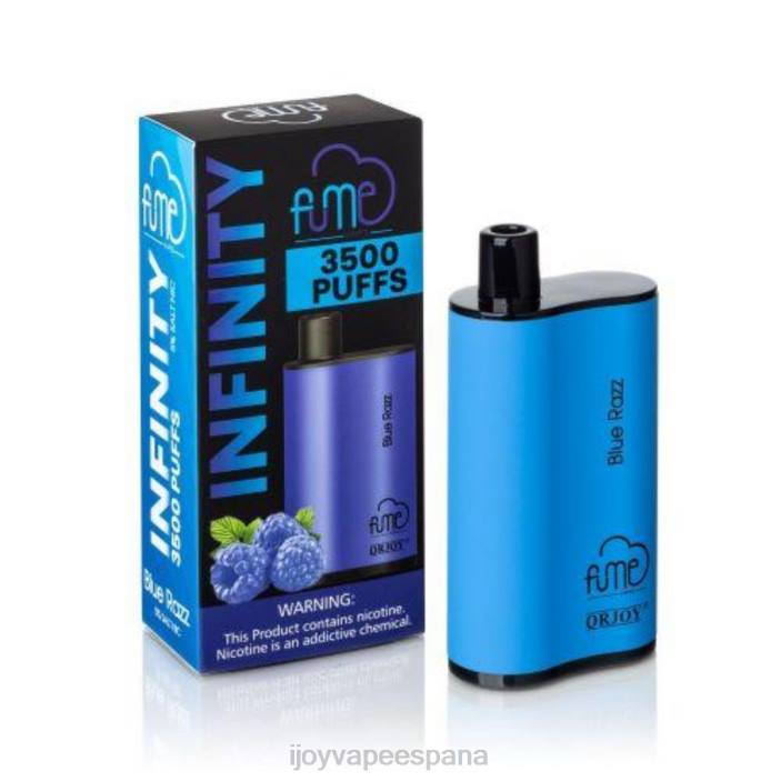iJOY Fume Infinity desechables 3500 inhalaciones | 12ml N2R668 Razz azul | iJOY Vape Precio