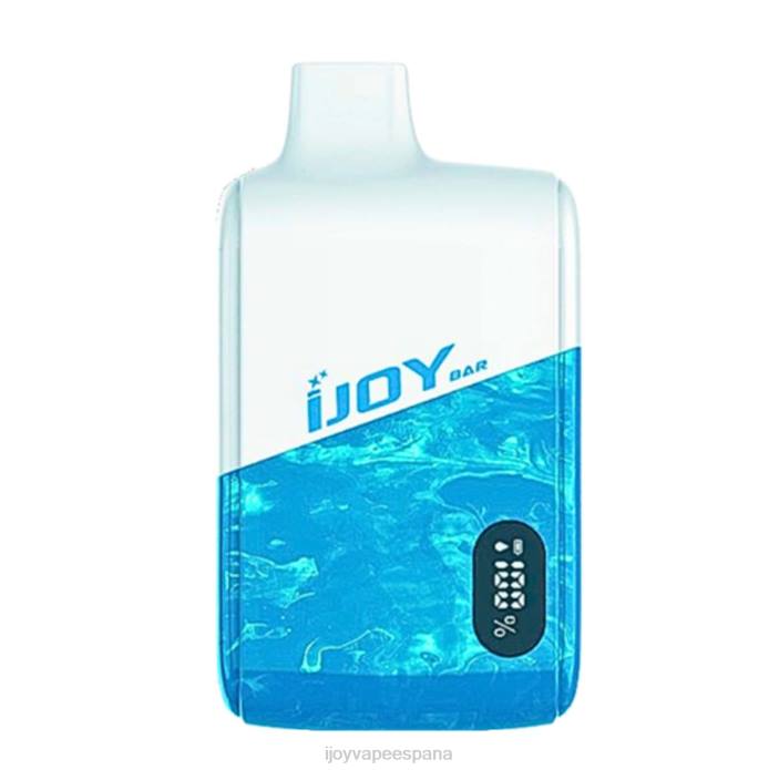 iJOY Bar Smart Vape 8000 bocanadas N2R66 hielo azul | iJOY Vape Desechable